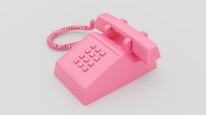 western phone 3D model