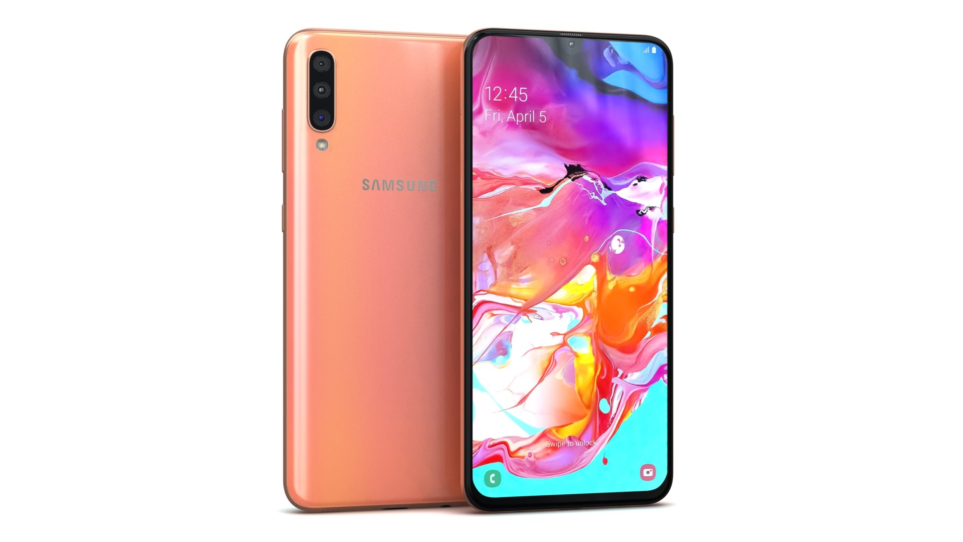 samsung a70 coral