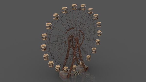 Pripyat Riesenrad 3d Modell Turbosquid 1449087