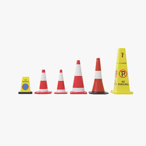 3D traffic cone