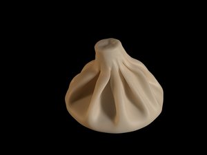 3D hinkal dumpling