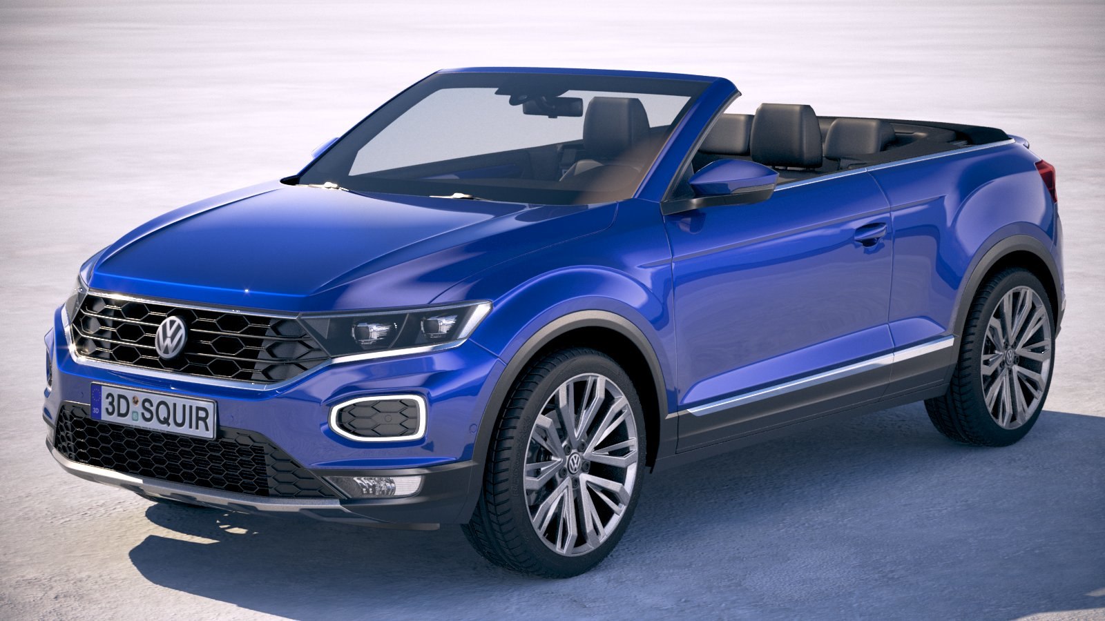 Volkswagen t-roc cabrio 3D model - TurboSquid 1449404