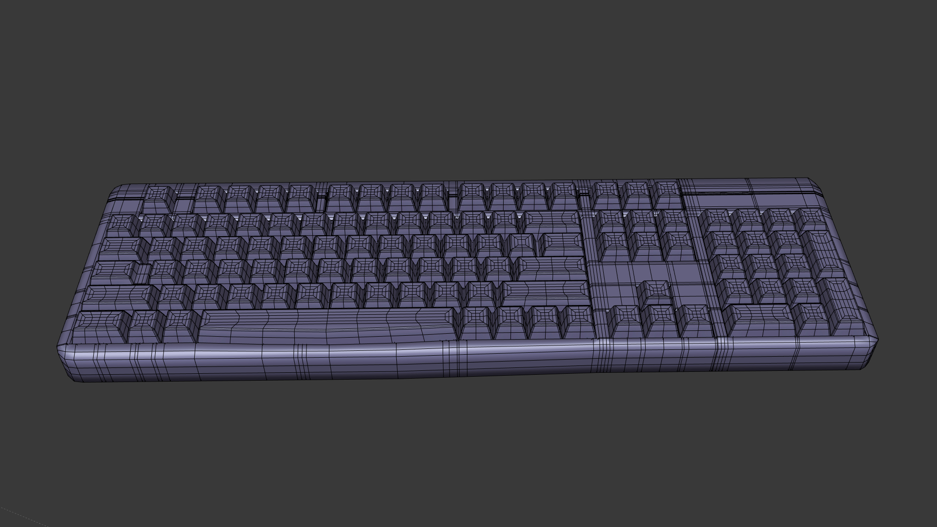 Keyboard key 3D model - TurboSquid 1449757