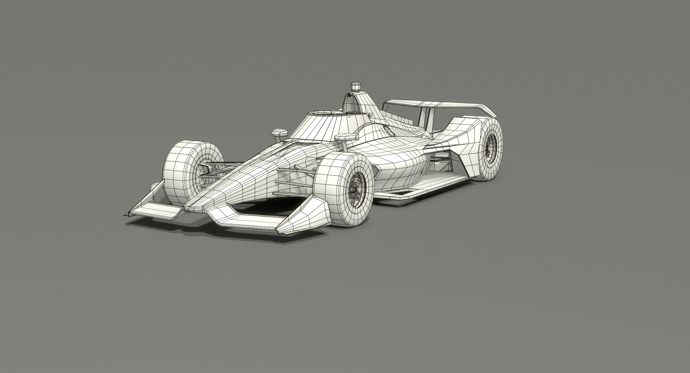 indycar season 2020 aeroscreen speedway赛车3d模型