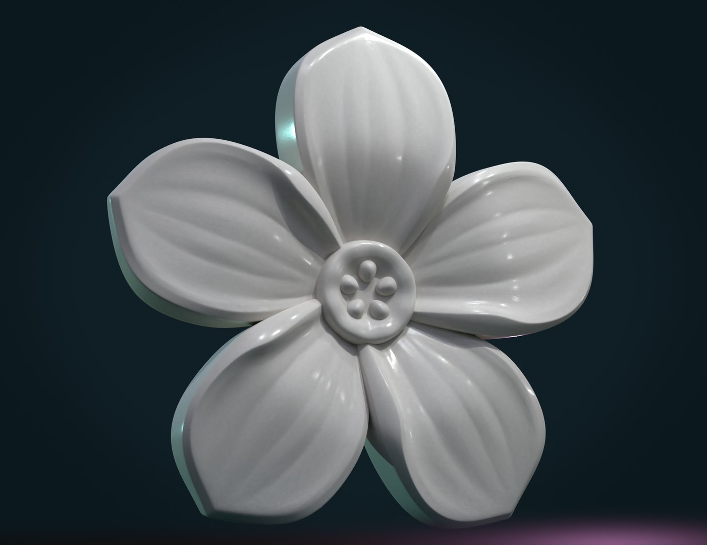 Print ready flower 3D model - TurboSquid 1449840