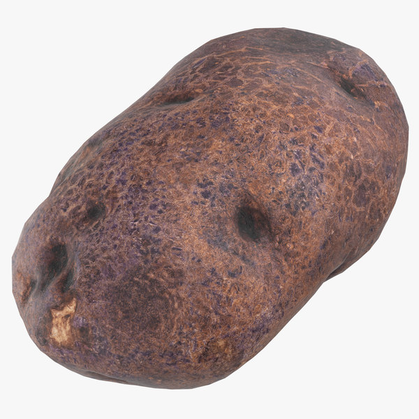 purple potato ready 05 3D model