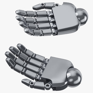 robot hands 01 natural model