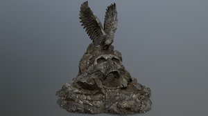 skull gate 3D model