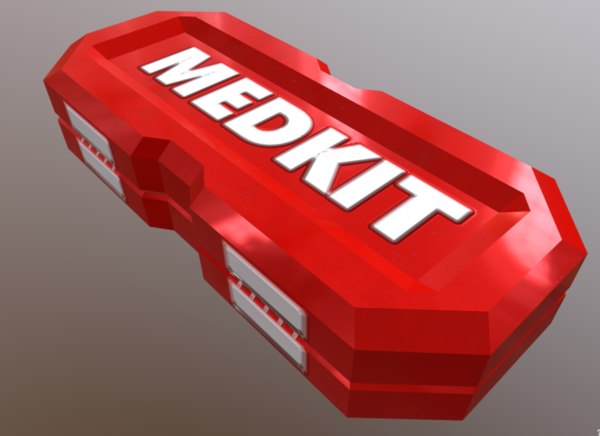 medkit stimulator 3d model