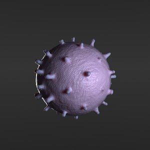 3D sars virus