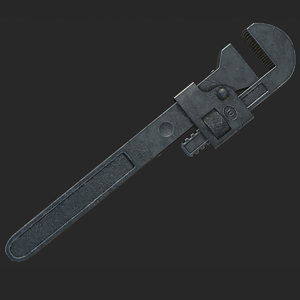 wrench ready 3D model