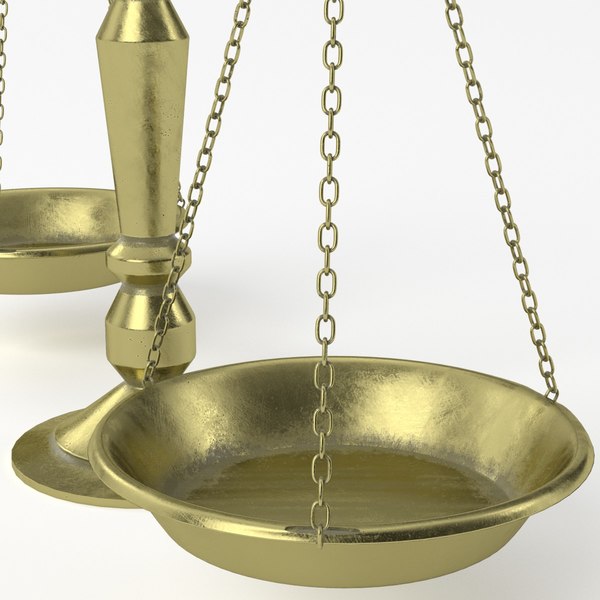 Balance scale 1 model TurboSquid 1450014