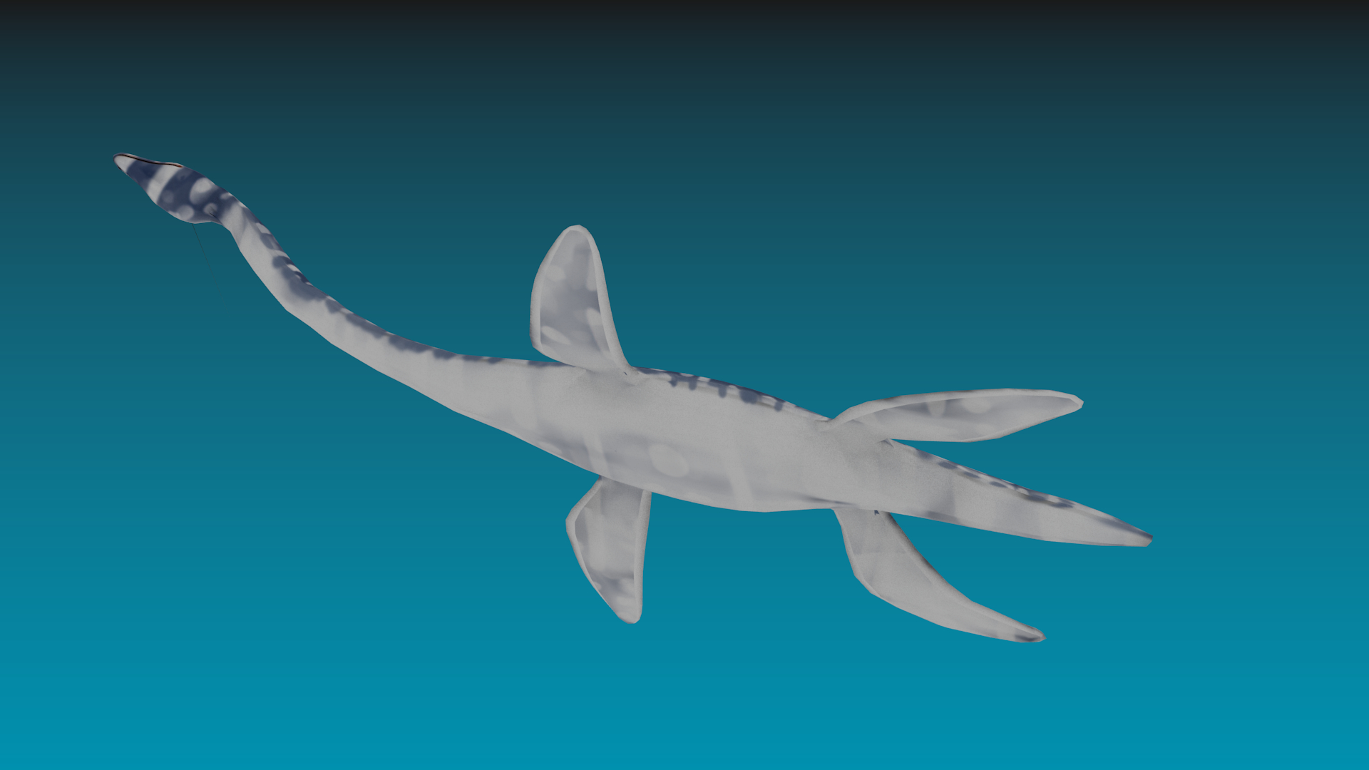 a plesiosaurus