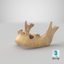 human jawbone mandible 02 model
