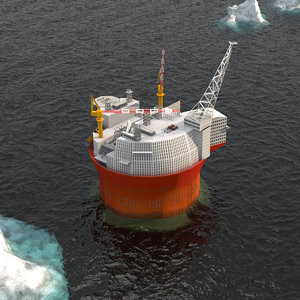 3D balder fpso model - TurboSquid 1193621