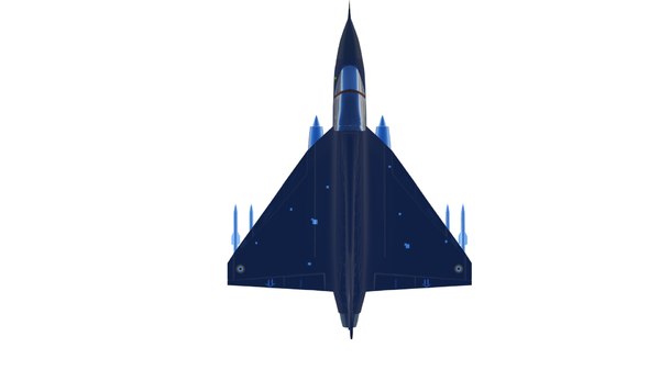 hal tejas fighter 3D model