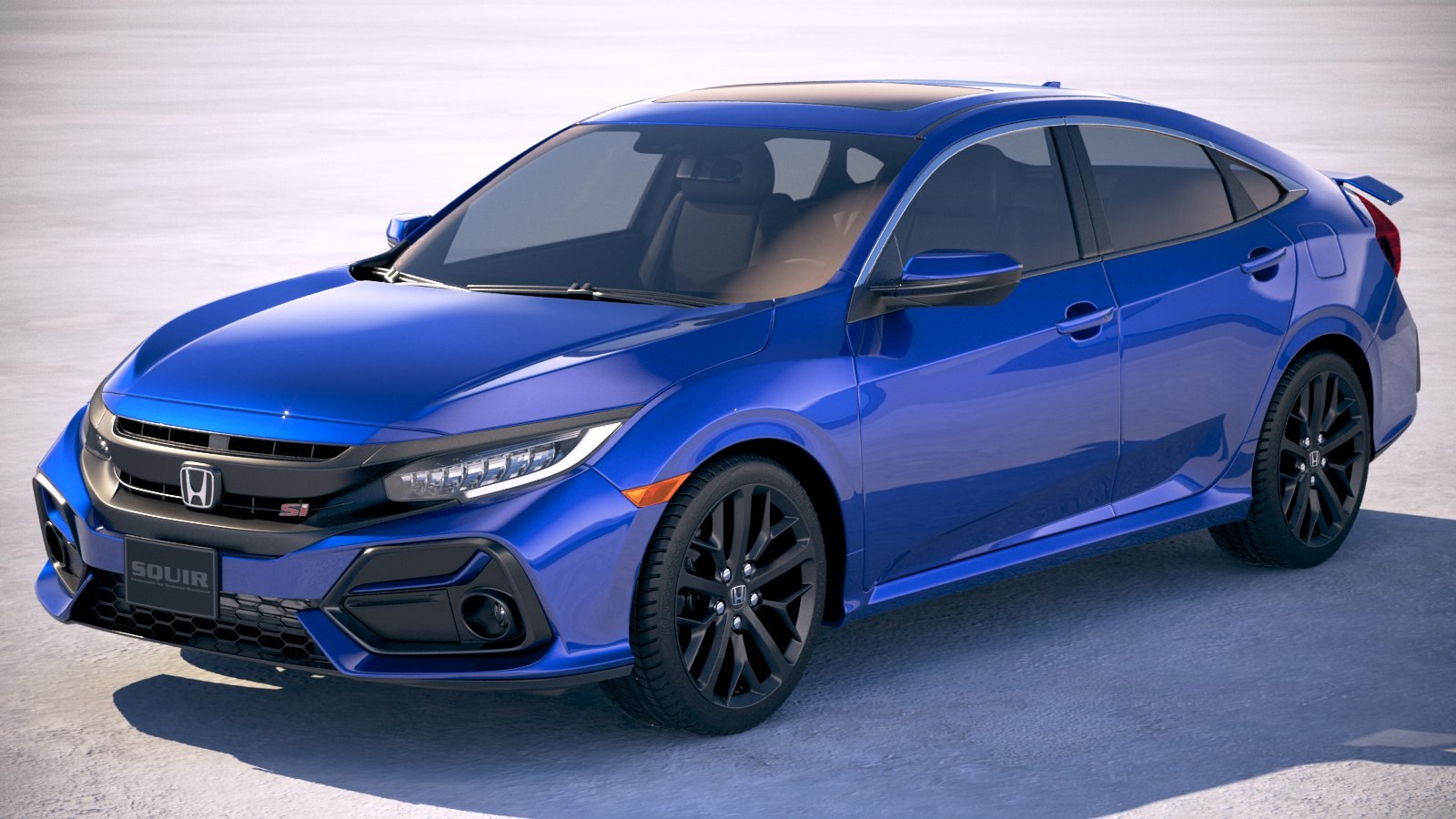 Honda civic 3d model