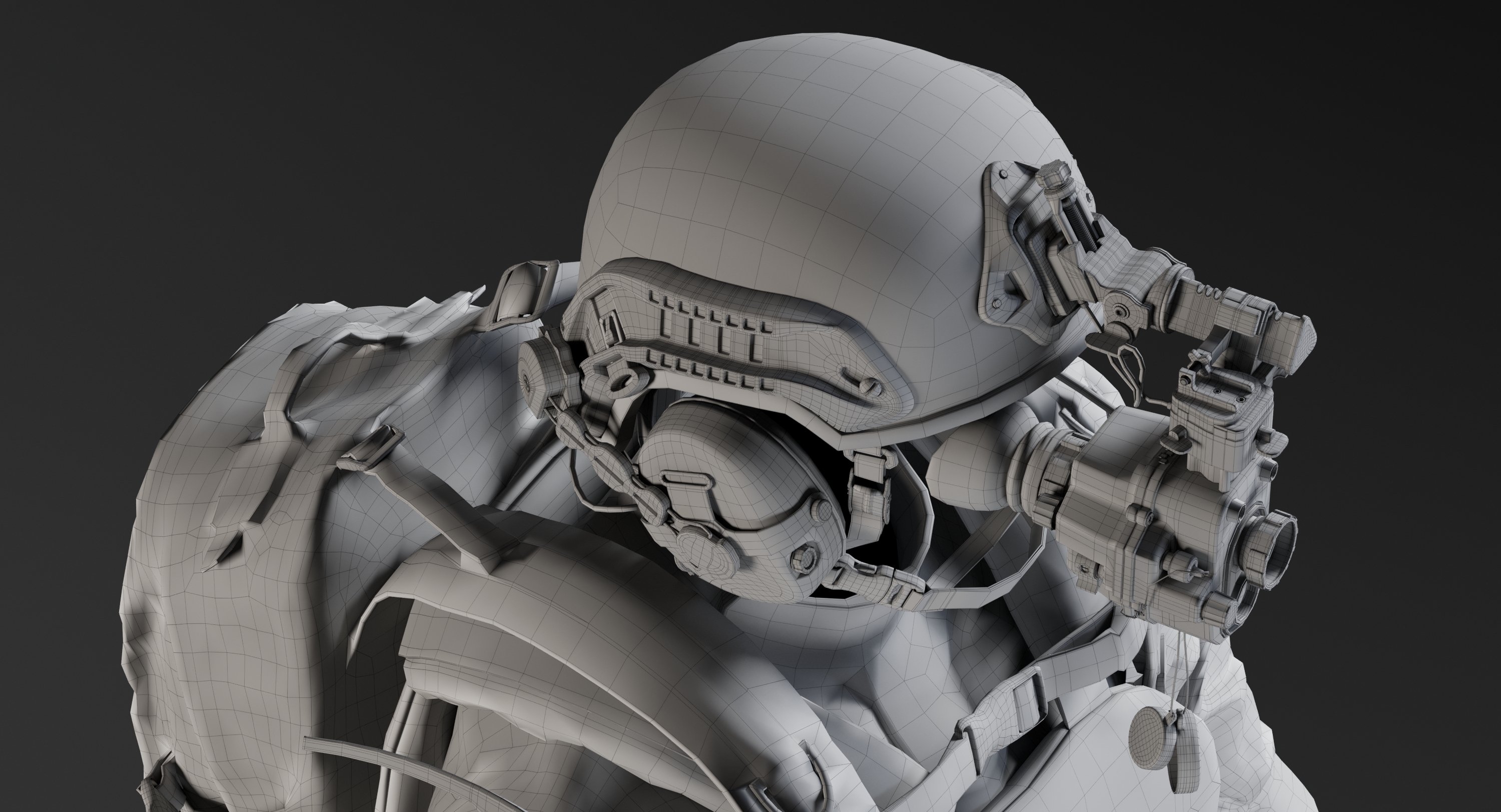 装备统一沙漠3d模型