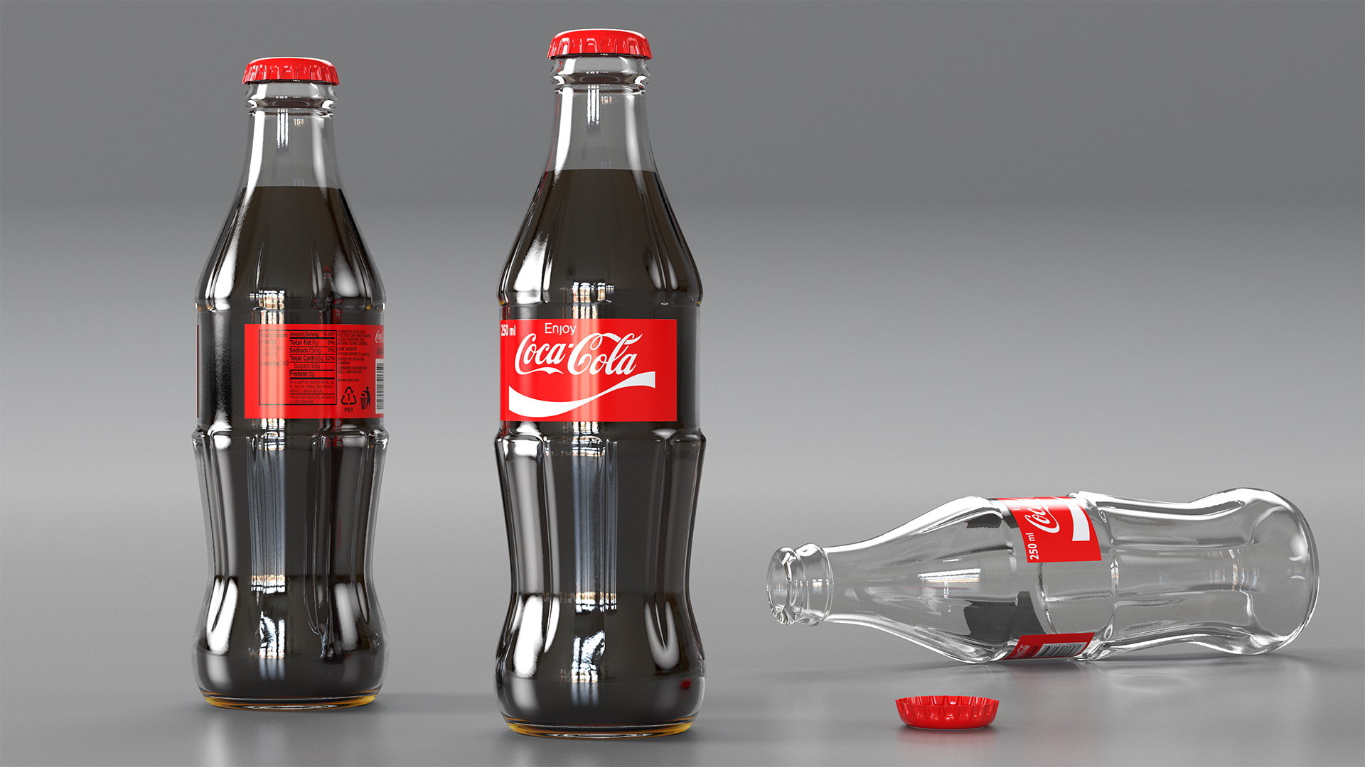 coke bottle shape figure