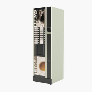 coffee vending machine 3D model