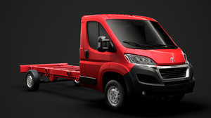 peugeot boxer manager chassis 3D