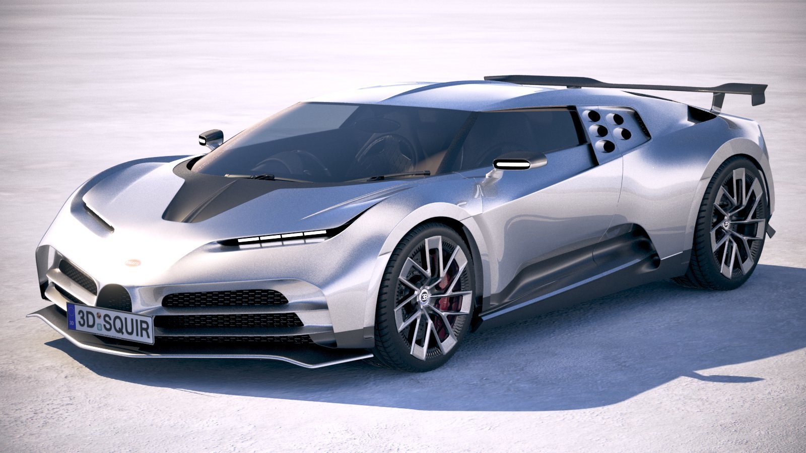 Bugatti centodieci 2020 3D model - TurboSquid 1451181