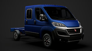fiat ducato chassis truck 3D model