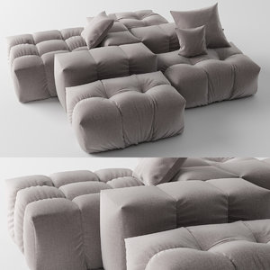 3D saba italia pixel sofa