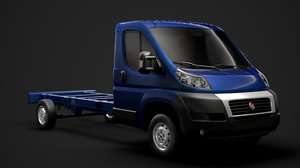 fiat ducato chassis truck 3D model