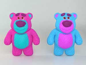 plush bear 3D model