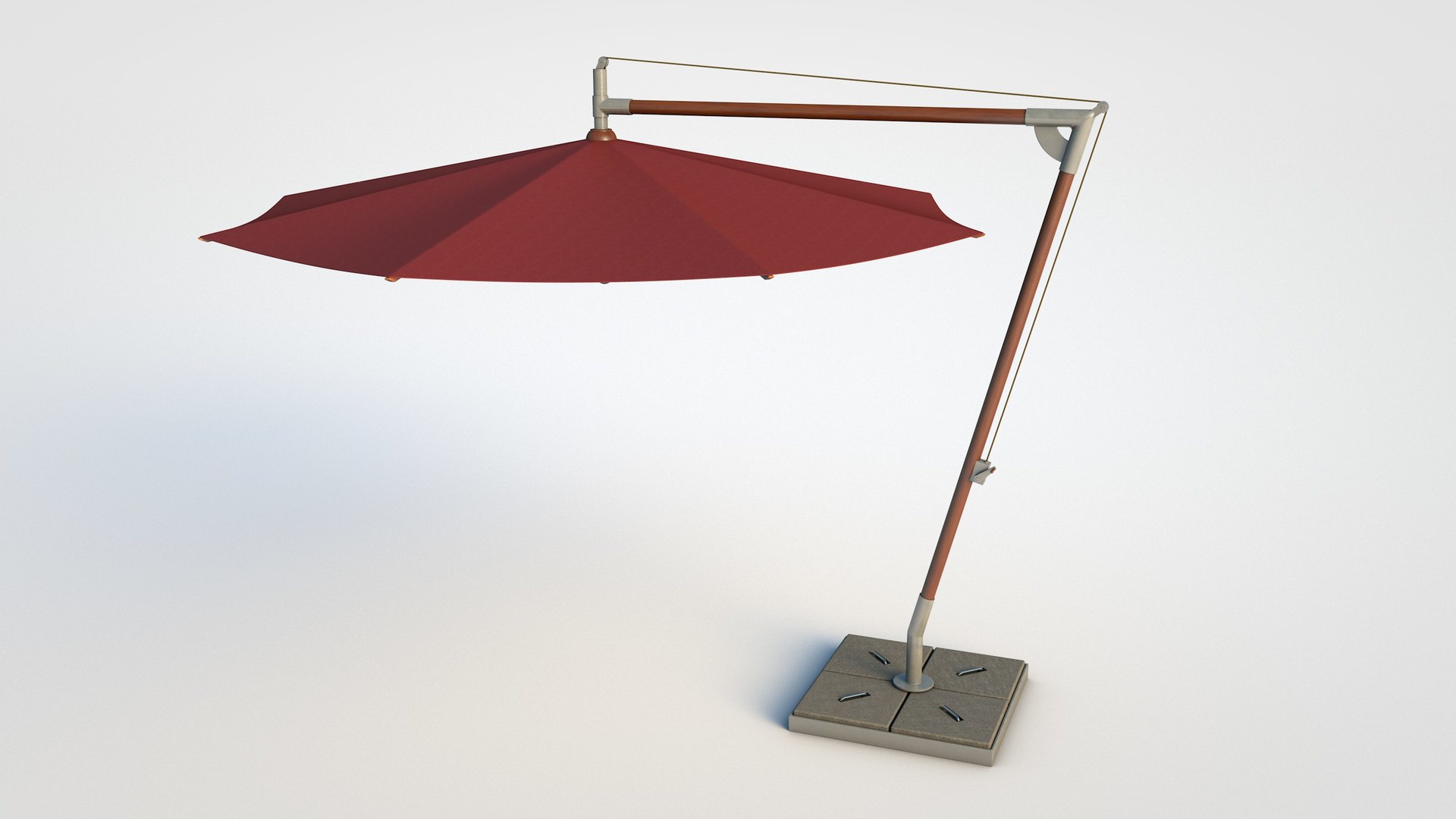 Patio umbrella 3D model TurboSquid 1451433
