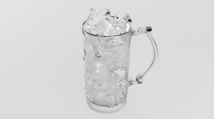 glass mug 3D model