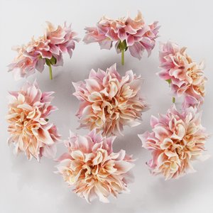 3D model garden dahlia pink