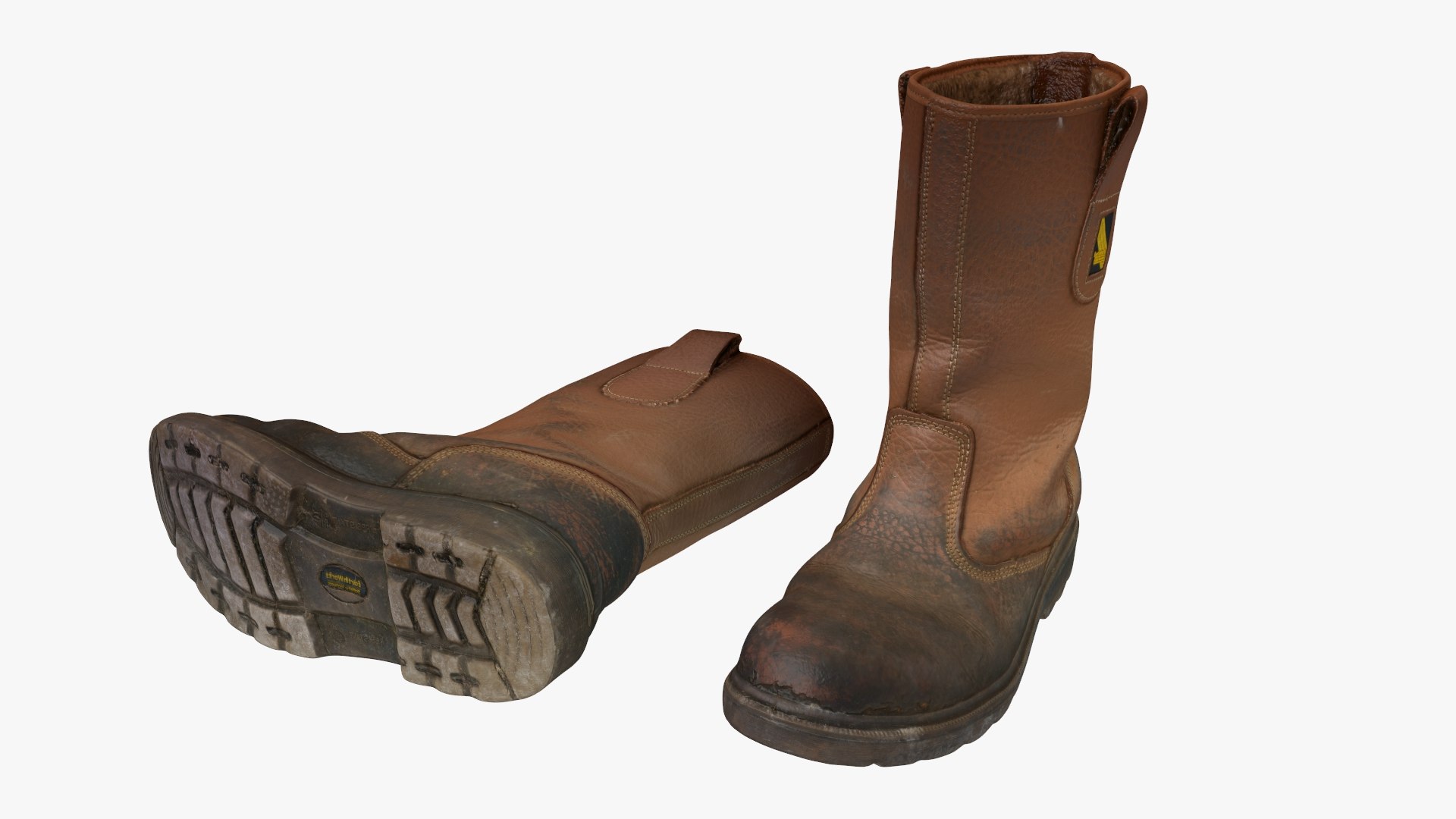 Rigger boots builders model TurboSquid 1222021