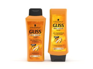 gliss hair repair oil 3D