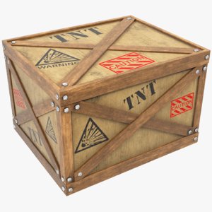 3D tnt box