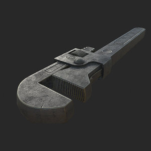 wrench ready 3D model