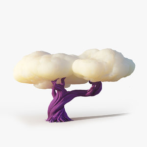 cloud cartoon 3D model