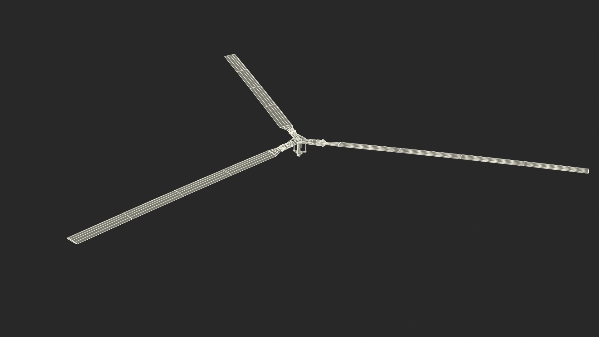 Drone rotor blades 3D TurboSquid 1452143