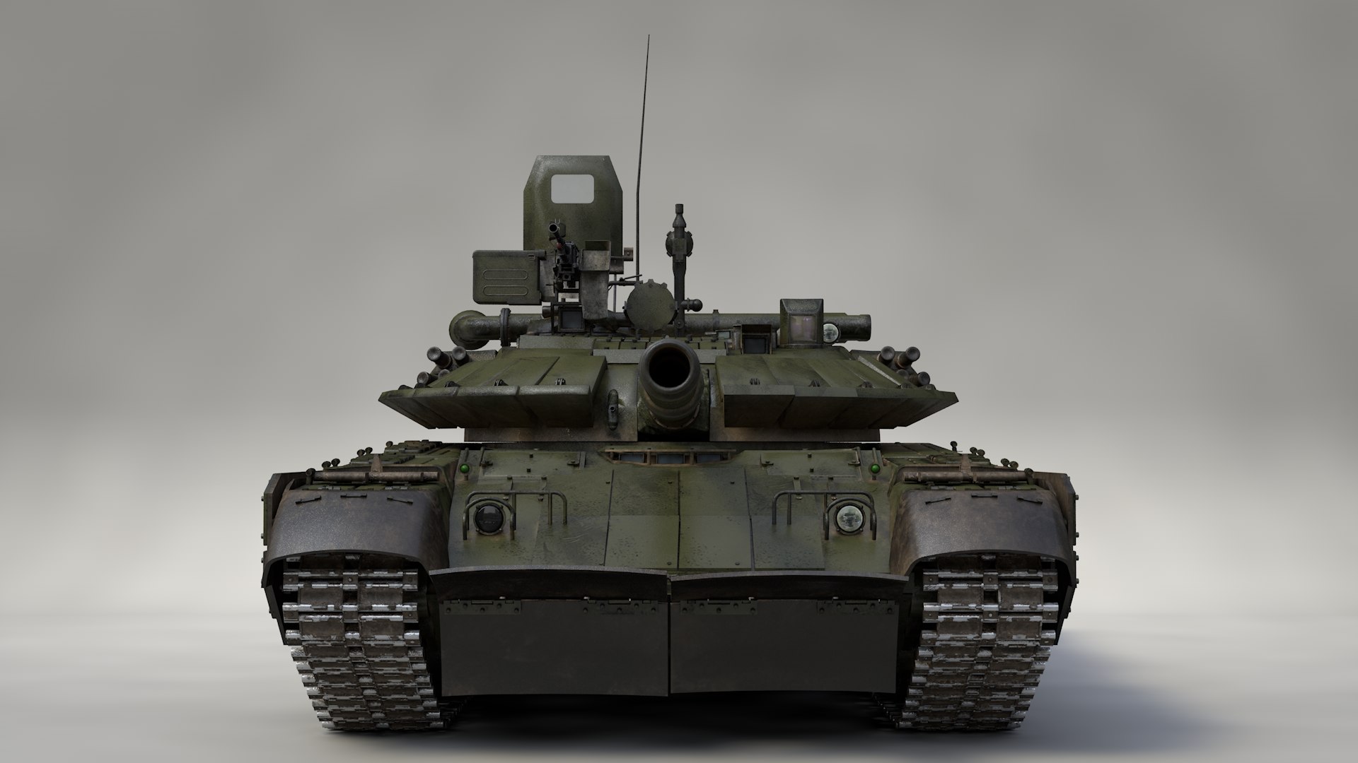Main battle tank t-80 - TurboSquid