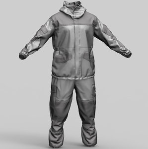 3D russian uniform gorka