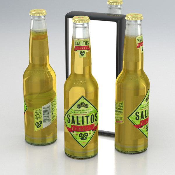 低聚3ds max麦酒模型