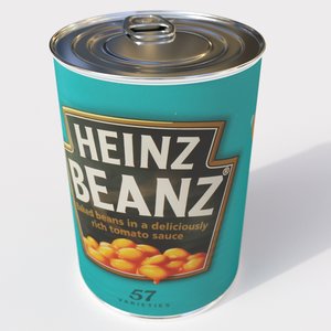 3D beans model