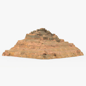 tomb henutsen pyramids 3D model