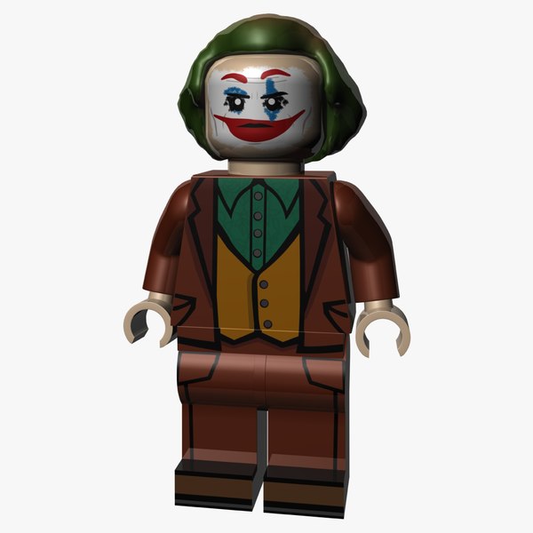 3d lego joker