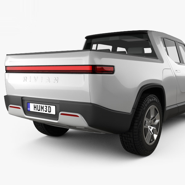 3d Model Rivian R1t R - Turbosquid 1452584