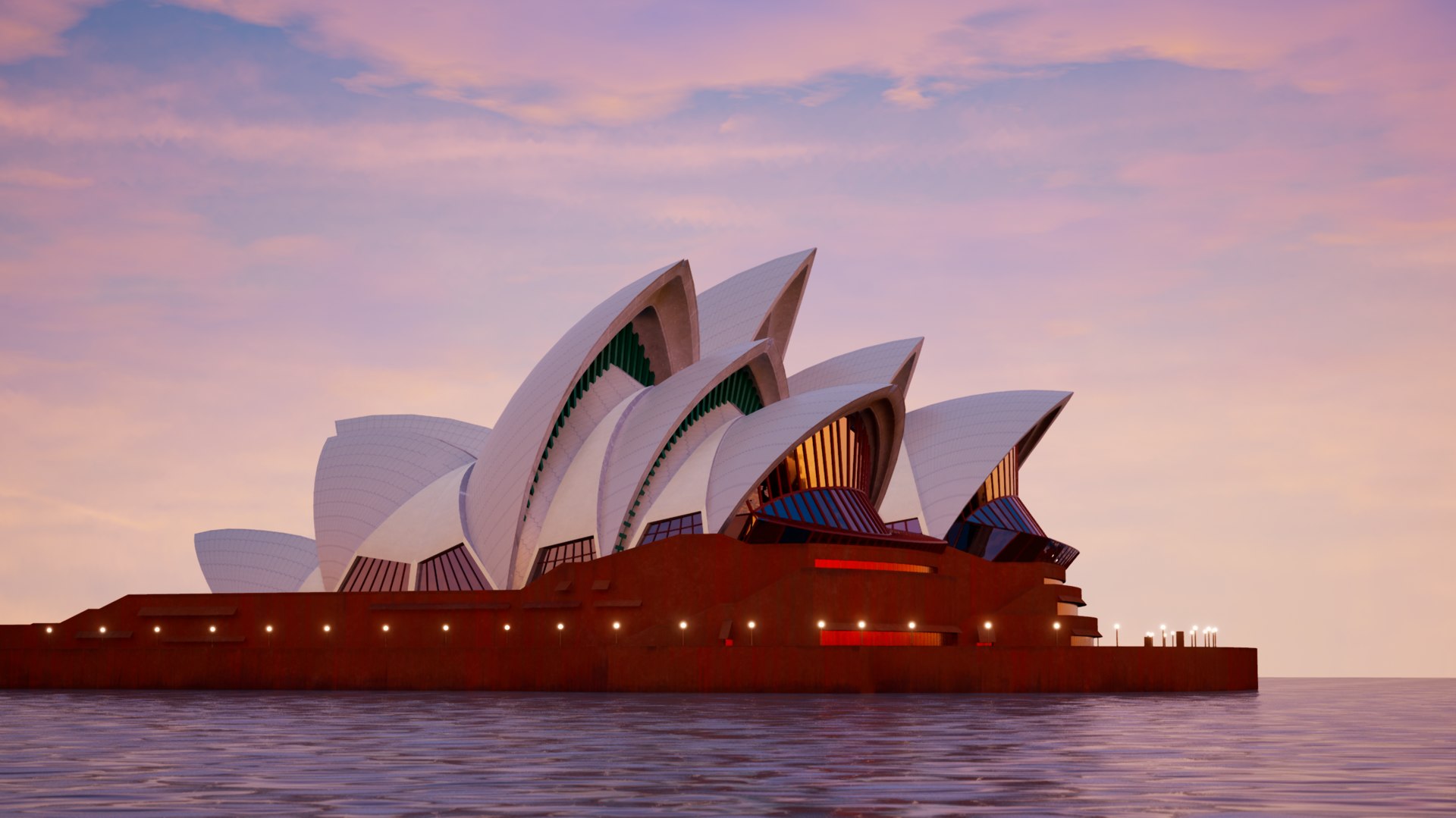 Sydney opera house model TurboSquid 1452586