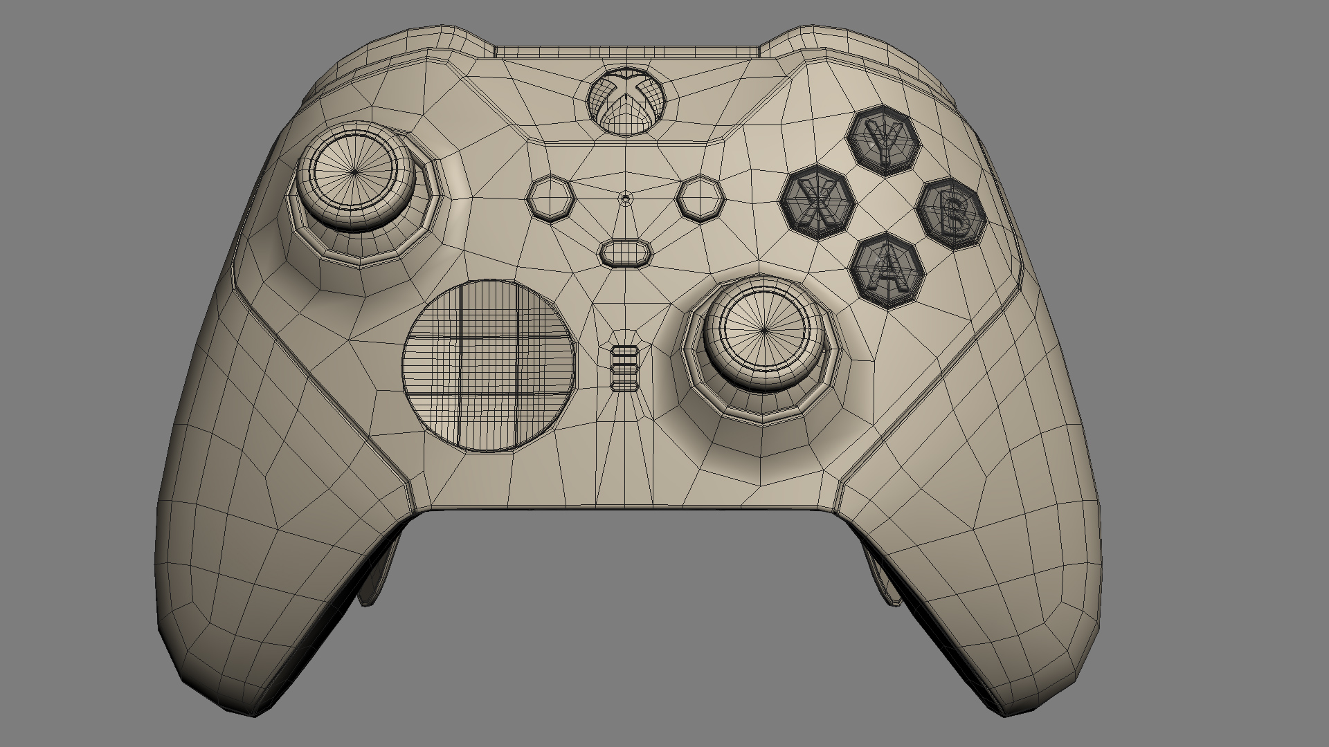 3D xbox elite wireless controller TurboSquid 1452651