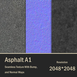Asphalt Seamless Texture A1 2048 px