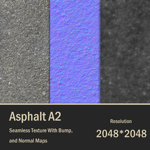 Asphalt Seamless Texture A2 2048 px